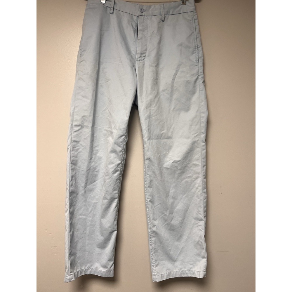 Gap Mens‎ Blue Khakis *No Size Tag Please Look At Measurements*